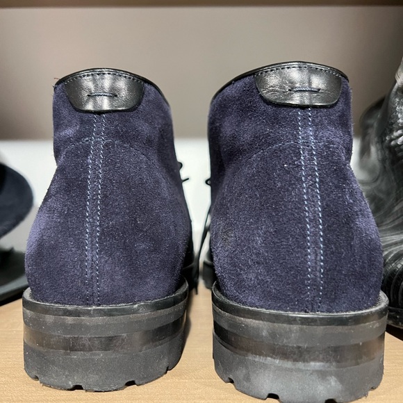 To Boot New York chukka boot blue suede size 11 - Picture 4 of 5